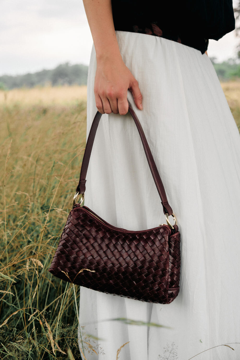 Salerno Eleonora skuldertaske - Barolo